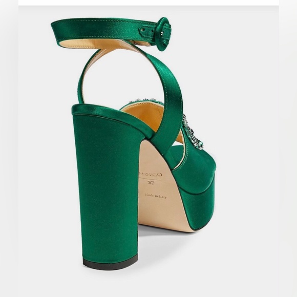 Giannico Daphne Embellished Platform Sandals - Picture 3 of 7